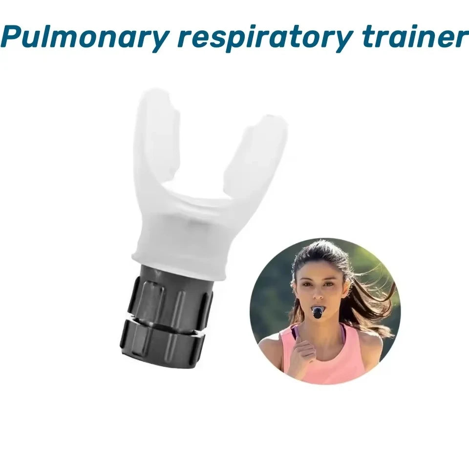 Breathing Exercise for Lungs Portable Breath Fitness Exerciser Device Endurance Workout Device with Adjustable Resistances