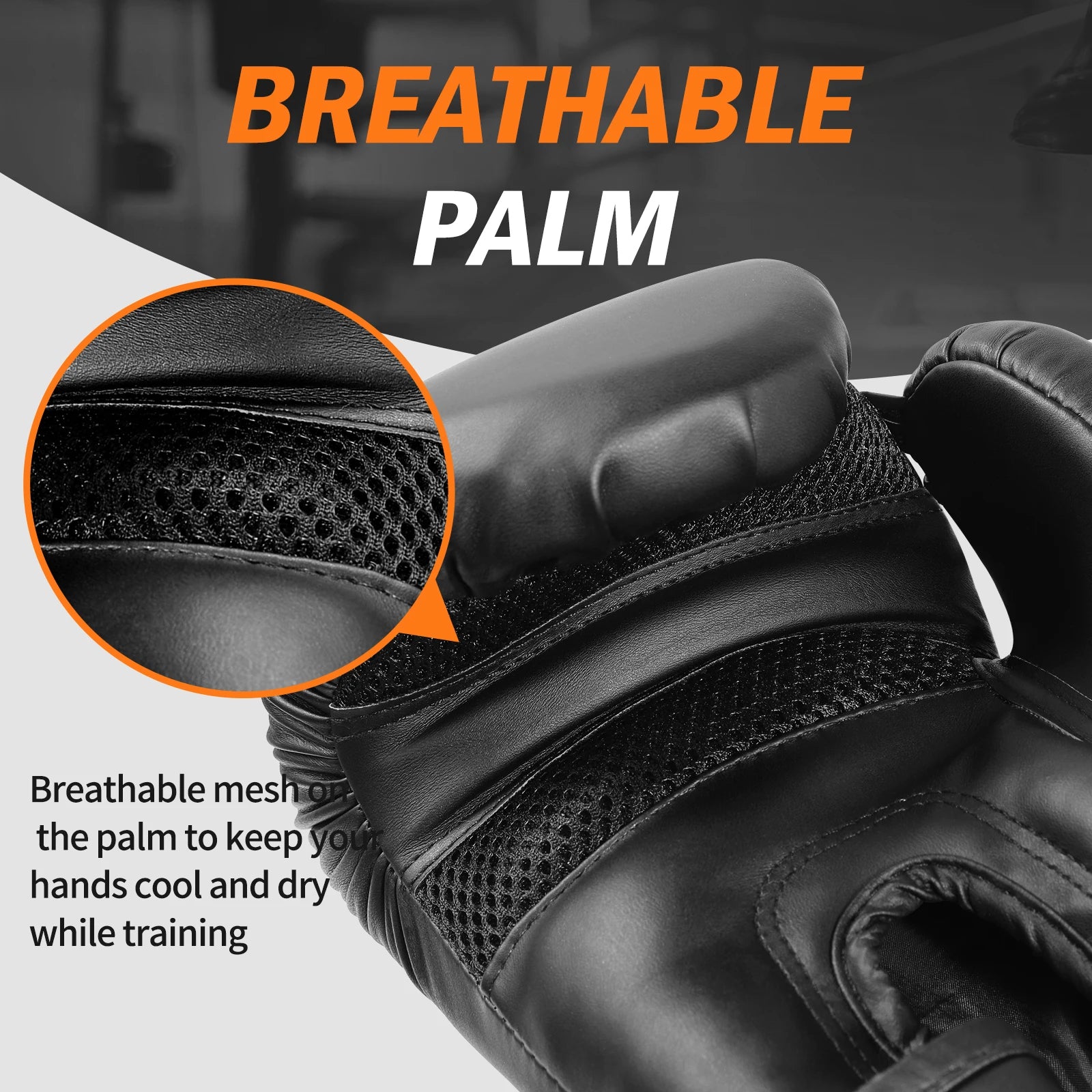 FIVING 10 12 14 16Oz Boxing Gloves PU Leather Muay Thai Guantes De Boxeo Free Fight MMA Sandbag Training Glove for Men Women